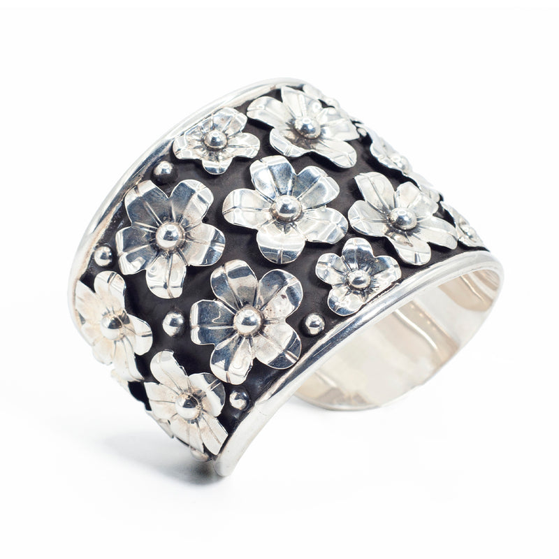 Brazalete de Plata Margaritas