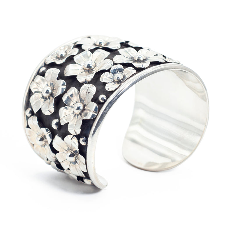 Brazalete de Plata Margaritas