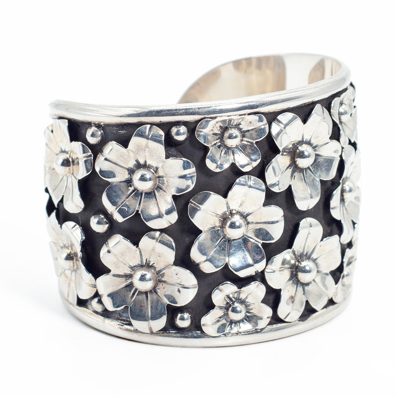 Brazalete de Plata Margaritas