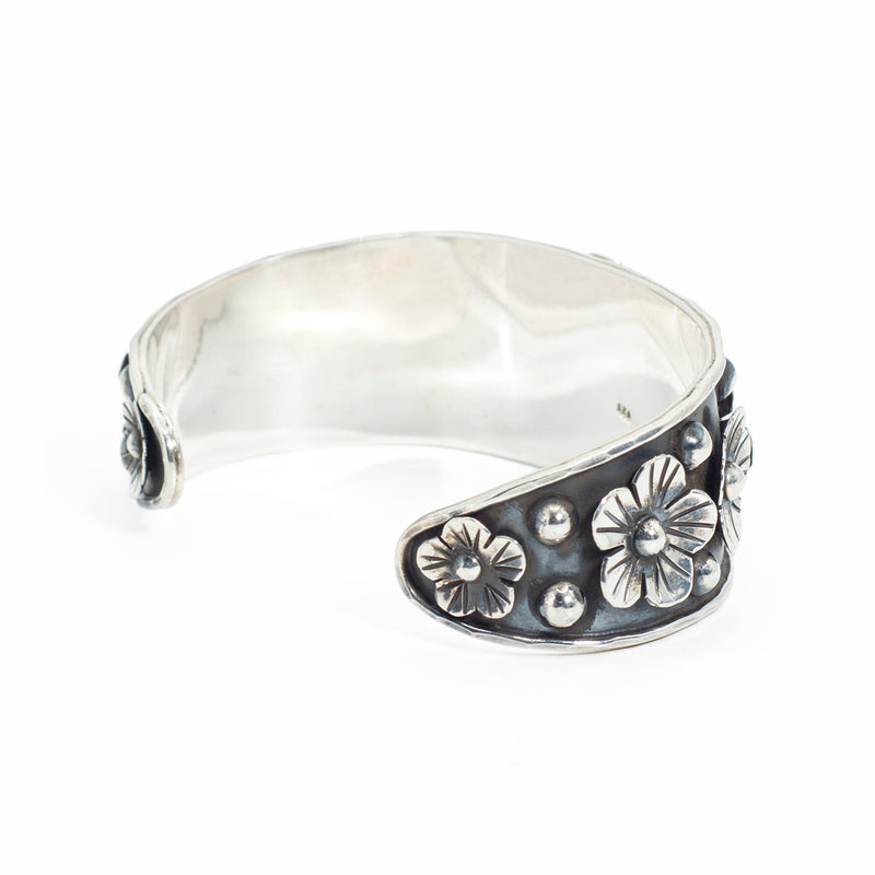 Brazalete de Plata Camelia