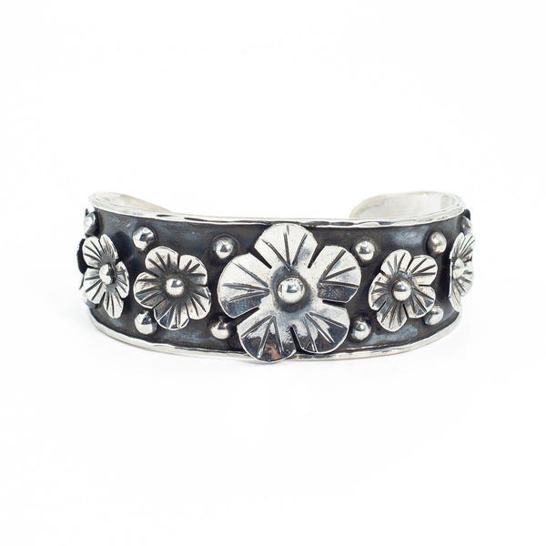 Brazalete de Plata Camelia