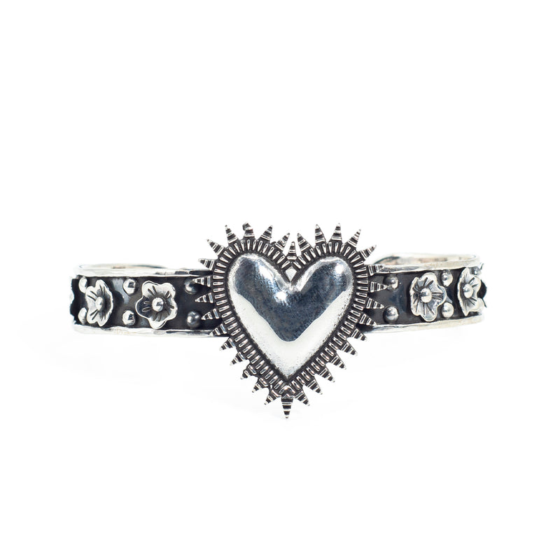 Brazalete de Plata Latido