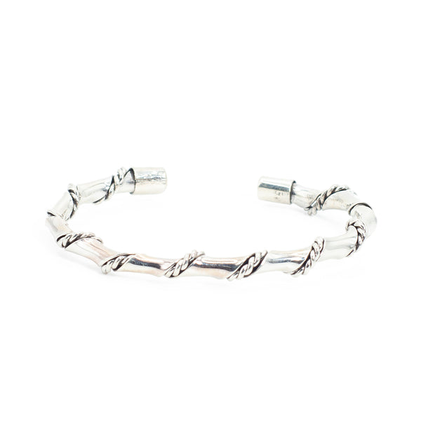 Brazalete de Plata Lazo