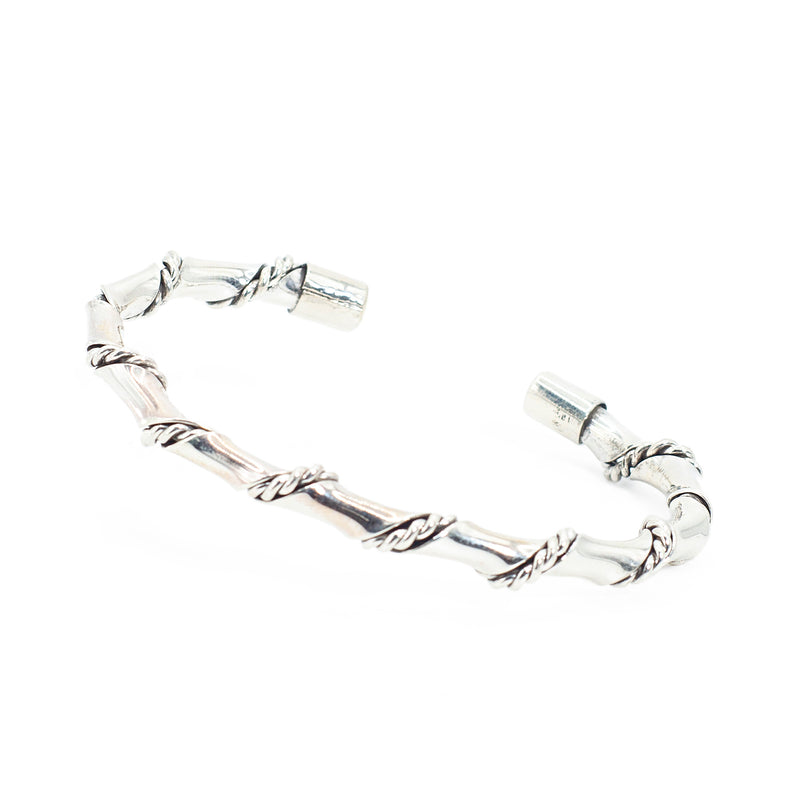 Brazalete de Plata Lazo