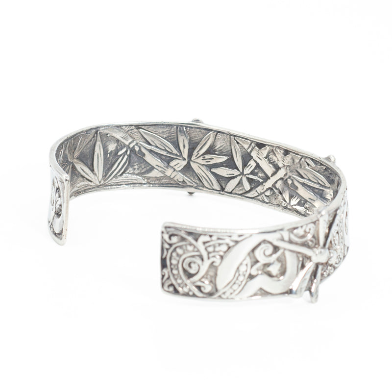 Brazalete de Plata Libelula