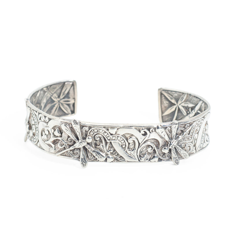 Brazalete de Plata Libelula