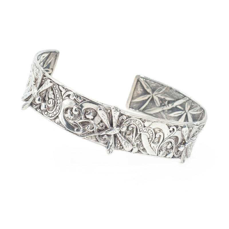 Brazalete de Plata Libelula