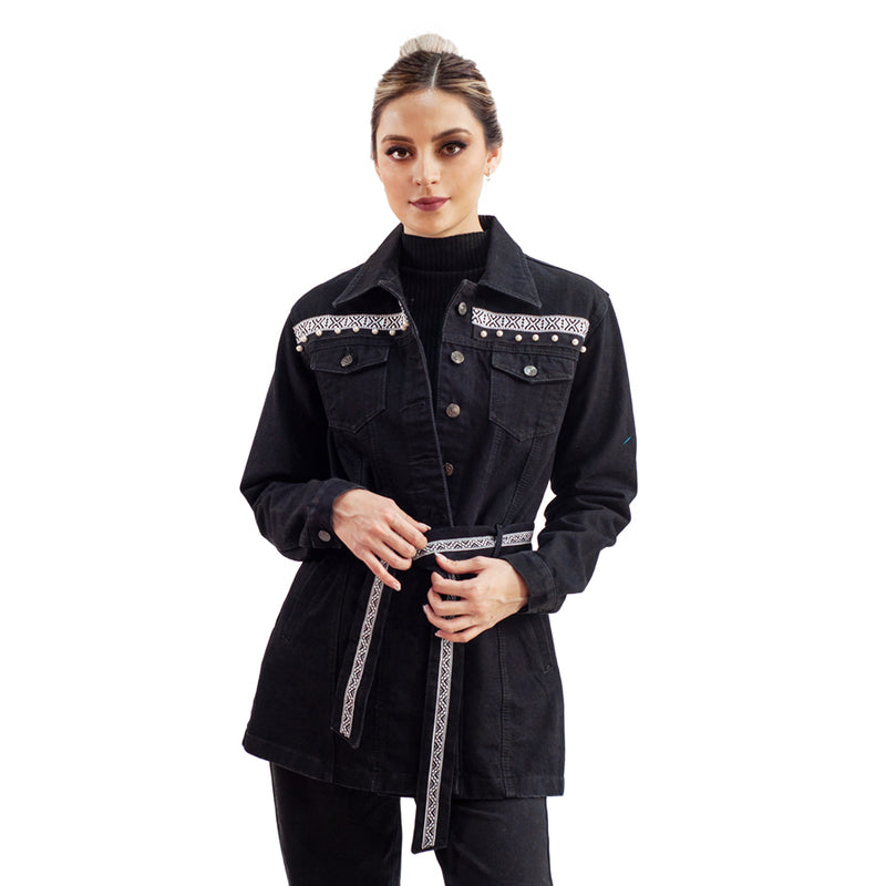 Cazadora Tira Étnica