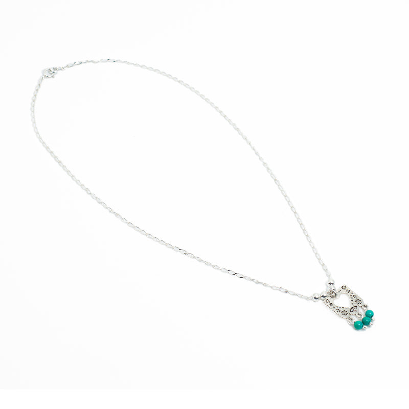 Collar de Plata Amor De Papel