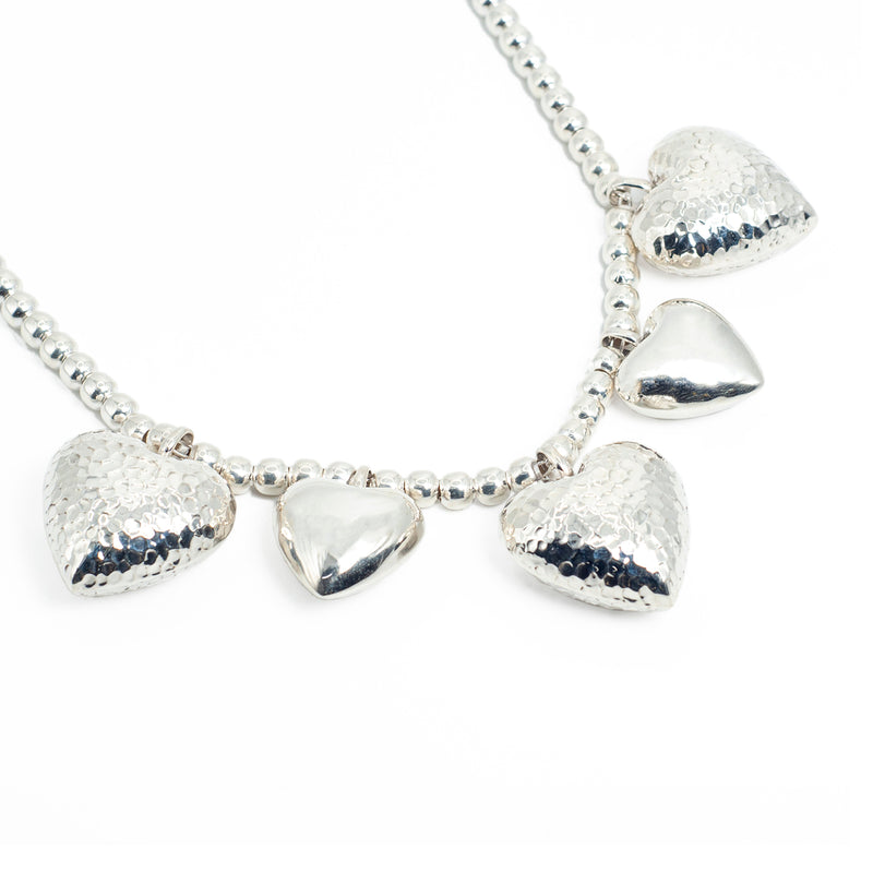 Collar de Plata Corazón De Plata