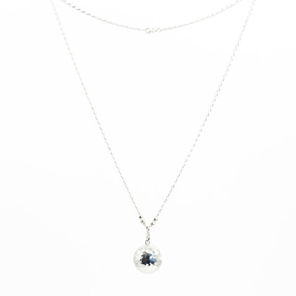 Collar de Plata Esfera