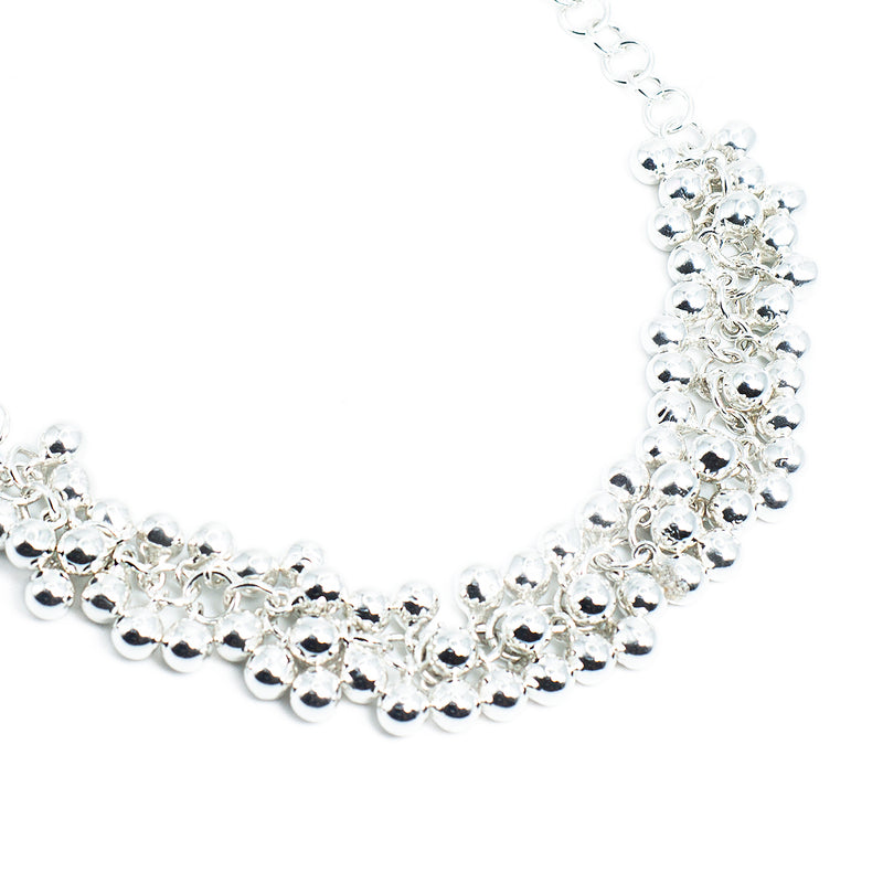 Collar de Plata Gotas De Plata