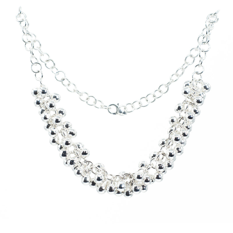 Collar de Plata Gotas De Plata