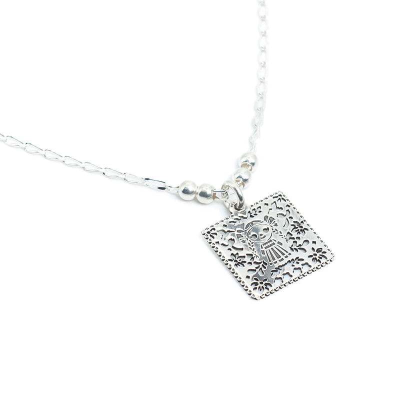 Collar de Plata Lele De Papel