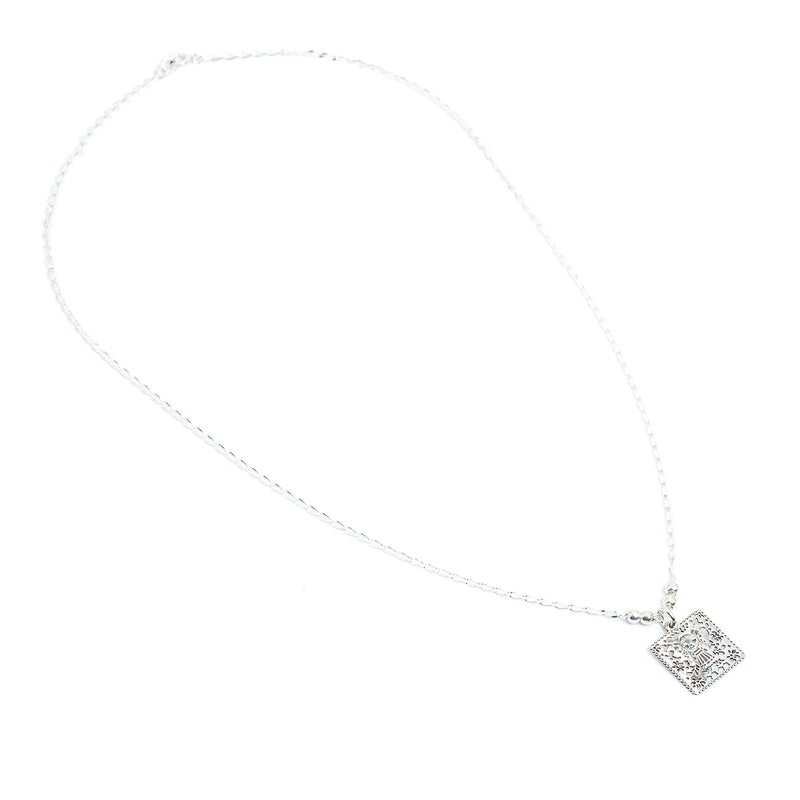 Collar de Plata Lele De Papel
