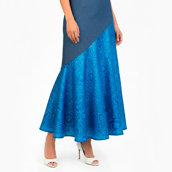 AL-W72 Falda Asimétrica