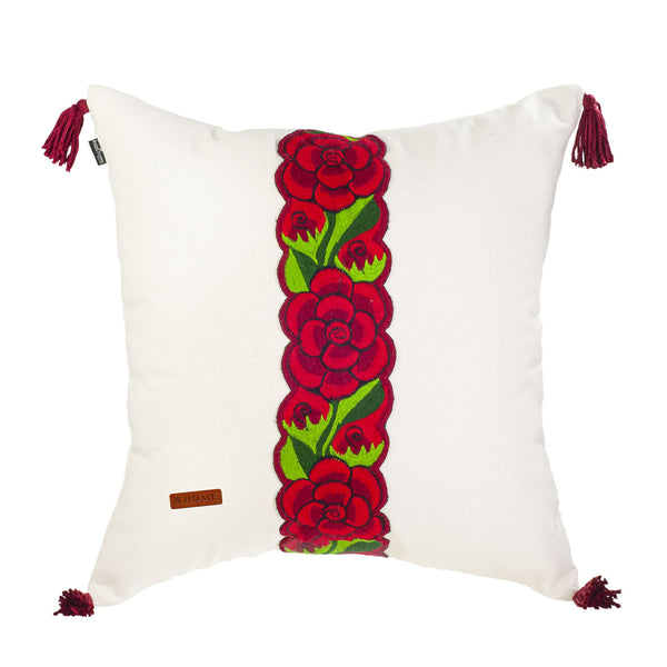 Funda Flores Rojas