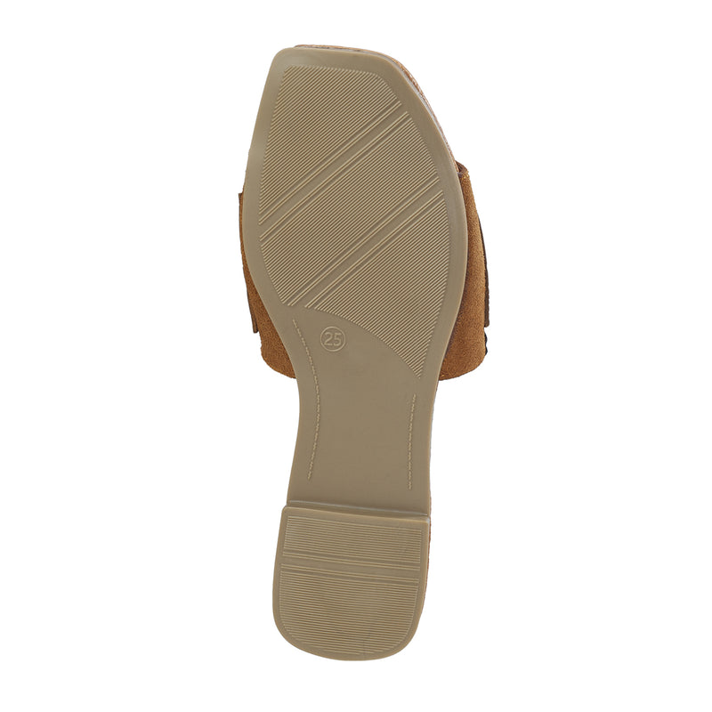 Sandalia 501 Piel Gamuza Grabada