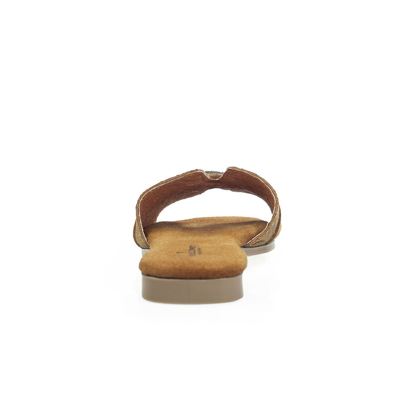 Sandalia 503 Piel Gamuza Jaguar