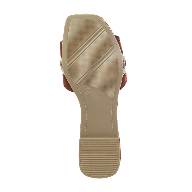 Sandalia 503 Piel Gamuza Jaguar