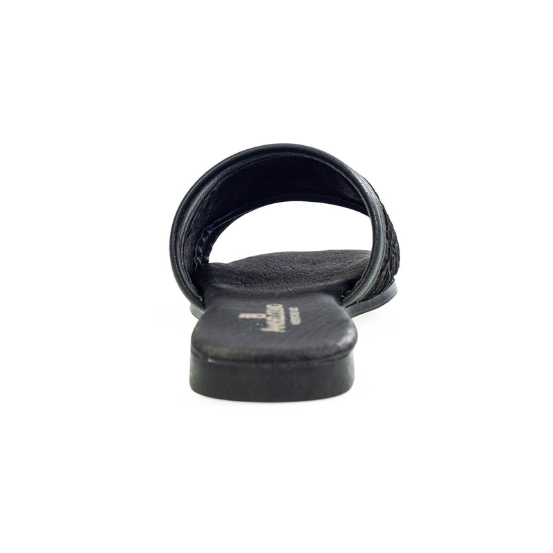 Sandalia 504 Piel Gamuza Grabada Dos Tiras