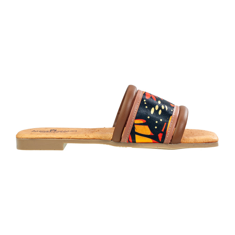 Sandalia 505 Piel Mariposas 2 Tiras