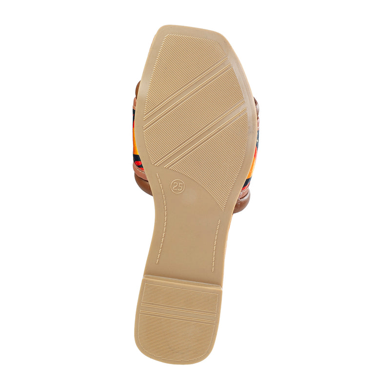 Sandalia 505 Piel Mariposas 2 Tiras