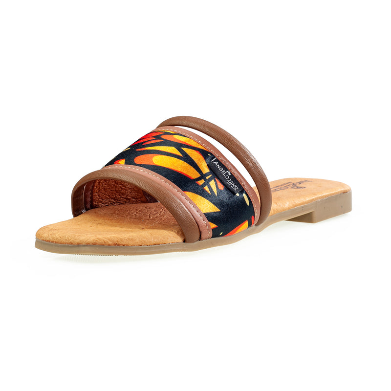 Sandalia 505 Piel Mariposas 2 Tiras