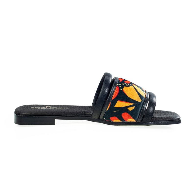 Sandalia 505 Piel Mariposas 2 Tiras