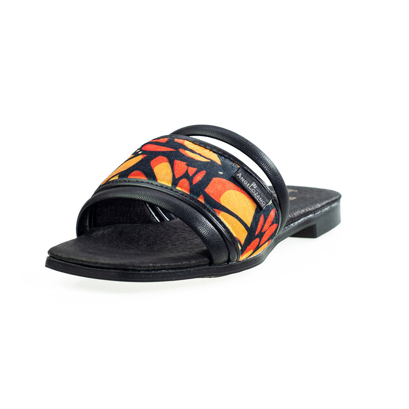 Sandalia 505 Piel Mariposas 2 Tiras
