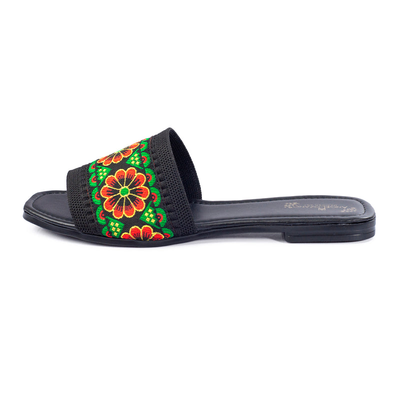 Sandalia de Piso Tira Flores