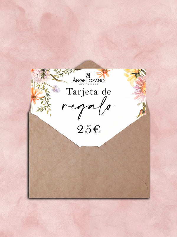Tarjeta de regalo de 25 €