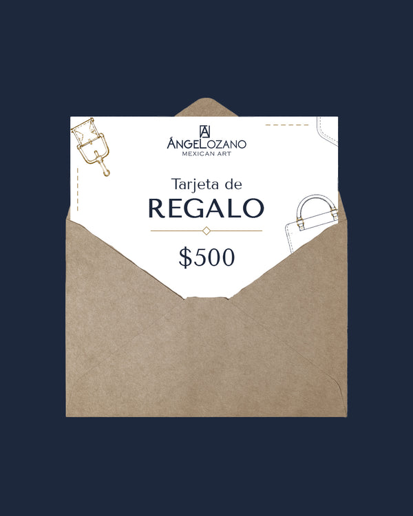 Tarjeta de regalo de $500 MX