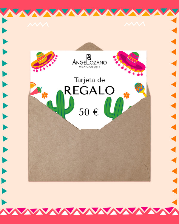 Tarjeta de regalo de 50 €
