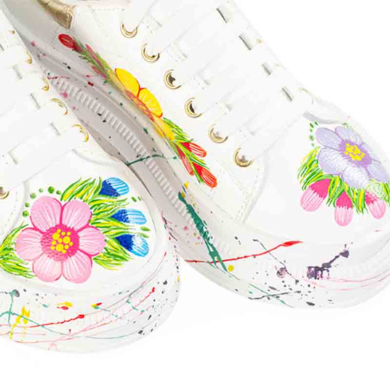 Tenis Pintado a Mano
