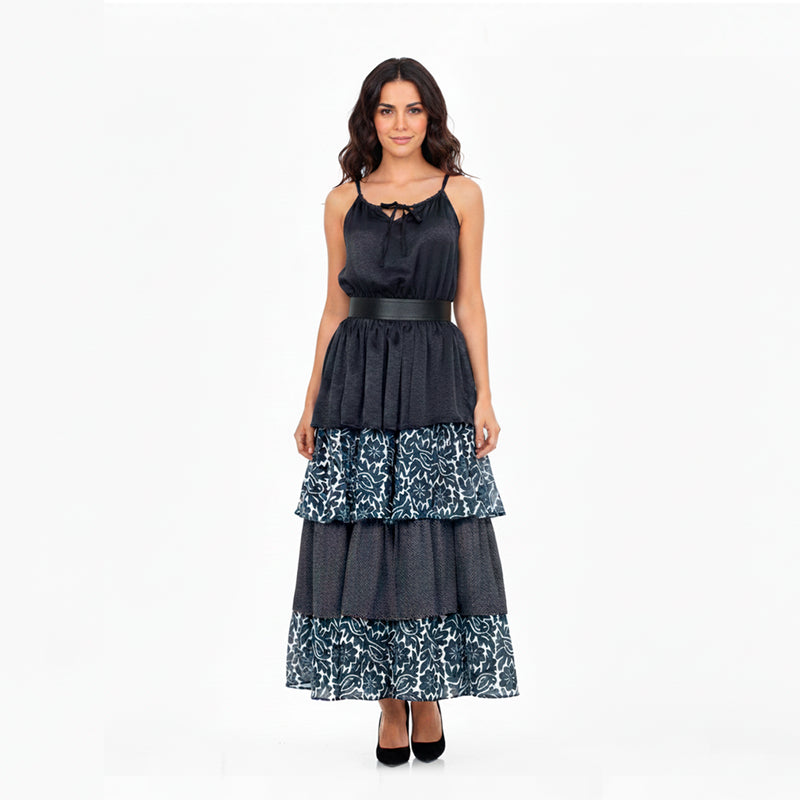AL-W57 Vestido Tirante Olanes